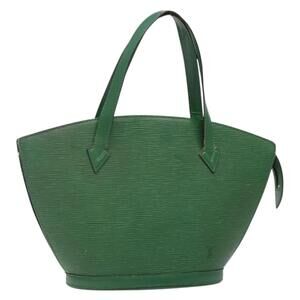 LOUIS VUITTON Epi Saint Jacques Hand Bag Green M52274